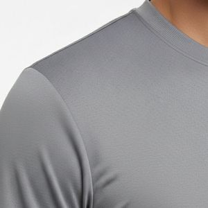 Custom <b>100</b>% Cotton <b>Polyester</b> Oversized Stretch Short Sleeve T-<b>Shirts</b> Compressed Canvas OEM ODM Custom Logo Eco-Friendly - Product Image 3