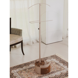 Elegante y Minimalista Quemador de Incienso de Metal Negro para Piso con Soporte Curvo Superior y Base de Madera Cálida con Cajón - Product Image 6