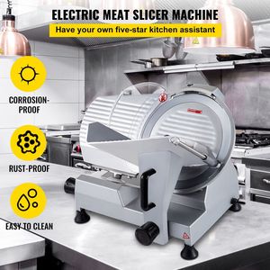 Affettatrice Elettrica Commerciale da 320W per Carne e Salumi con Lama in Acciaio al Carbonio da 12 Pollici, Nuova Condizione, 350-400 RPM - Product Image 6