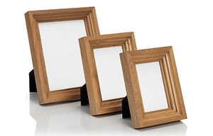 Cream White Wooden Photo Frame Set Natural Timber <b>Border</b> Picture Holder Tabletop Portrait <b>Display</b> Handmade Home Decor Framing - Product Image 4