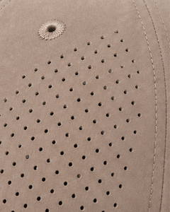 Casquette de baseball sportive respirante marron taupe avec sangle réglable, légère, séchage rapide, pour course en extérieur, gym, usage décontracté, qualité supérieure - Product Image 6