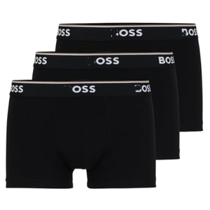 Vente en gros usine – Lot de 3 boxers pour hommes 100 % coton extensible, coupe classique, en coton et élasthanne, marque de créateur - Product Image 1