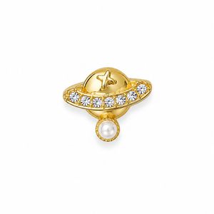Breloques pour ongles Kawaii en perles avec motifs brillants de planètes et de lune, pour accessoires de manucure DIY japonais - Product Image 2