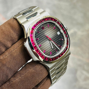 Montre Classique Personnalisée pour Homme, Montre Sertie de Diamants de Laboratoire, Bijoux Hip Hop Incrustés de Diamants, Meilleure Qualité, Prix de Gros - Product Image 4