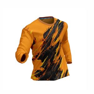 Camisetas de torneo de sublimación de camiseta de pesca de rendimiento de secado rápido para hombres OEM con diseño impreso de protección UPF 50 - Product Image 4