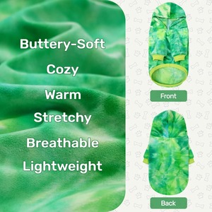 ZARSAH EXPORTS Solid Classic <b>Dog</b> Hoodies Cotton Warm Winter Pet <b>Clothes</b> Comfortable Fit Machine Wash <b>for</b> <b>Dogs</b> - Product Image 4