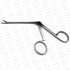 Micro-pince à bec de canard 3,3 po – Pince alligator ORL pédiatrique en acier inoxydable – Instruments d'otologie et de polypus de Vaslcare - Product Image 3