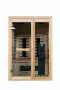 Sauna Infrarroja WJ-F1 ODM OEM con Panel de Control Wifi y Panel de Terapia de Luz Roja - Product Image 2
