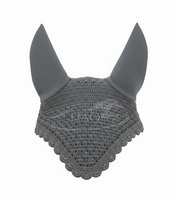 Cache-oreilles anti-mouches pour chevaux en nylon personnalisé, respirant, en maille crochetée, protection équestre avec logo – Vente chaude
