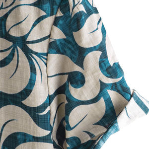 Chemises à manches courtes boutonnées pour hommes, imprimé hawaïen, décontractées, respirantes, séchage rapide, écologiques, de la marque Sustainable Supply - Product Image 3