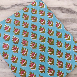 Tela de algodón estampada a mano con bloques de Jaipur para vestidos, lista para venta al por mayor, proveedor mayorista, exportación al por mayor - Product Image 1