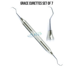 Curetas Quirúrgicas Dentales Profesionales de Acero Inoxidable, Herramientas de Limpieza Bucal, Curetas Quirúrgicas Dentales Duraderas - Product Image 3