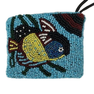 Premium Beaded Coin <b>Purse</b> Handmade Fashion Pouch for Coins Money and Tiny Accessories At <b>Cheap</b> Price - Product Image 1