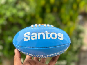Mini ballon de football australien en mousse PVC / Mini ballons AFL / Ballon de football australien cousu à la main, personnalisable en marque et en couleur - Product Image 2