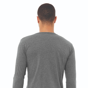 Camiseta de Entrenamiento para Hombre, Cuello Redondo, Manga Larga, Logotipo Personalizado, 100% Algodón, Transpirable, Ecológica, a Precio Económico - Product Image 6