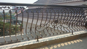 Barandilla de Balcón de Acero Inoxidable Personalizada de Alta Calidad, Estilo Europeo Moderno, Barandillas para Interiores y Exteriores, Puerta de Hierro EURO - Product Image 3