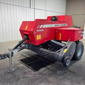 Machine agricole : Presse à balles rondes pour foin et paille, pour motoculteur, avec filet de compression - Product Image 6