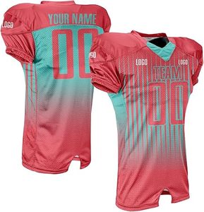 Maillot de football américain unisexe personnalisé avec logo imprimé – Qualité supérieure – Uniforme de football américain sur mesure - Product Image 6