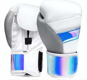 Gants de boxe professionnels unisexes pour adultes, en cuir et polyester respirant, de qualité supérieure, avec design de couleur personnalisé, pour l'extérieur - Product Image 5