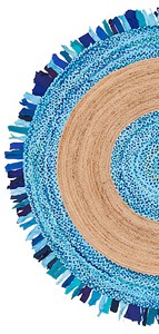NYKO MART Handmade Braided Bohemian Jute Carpet 12x15 & 8x10 ft Extra Large Custom Natural Fiber Non-Slip Eco-Friendly <b>Rug</b> - Product Image 2