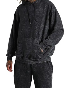 ชุดวิ่งออกกำลังกายของผู้ชายวินเทจแบบสีทึบแถบด้านข้างแบบกำหนดเองโลโก้ - Product Image 1