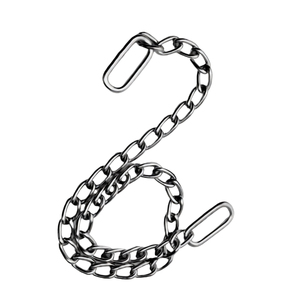 Chaînes de traction en acier inoxydable de 30 pouces avec 2 crochets de traction pour l'accouchement des bovins, outil d'aide au calvage vétérinaire - Product Image 5