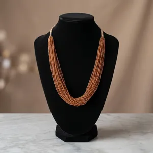Collar de Múltiples Hilos de Ámbar Cascade, Artículo de Colección Cultural - Product Image 6