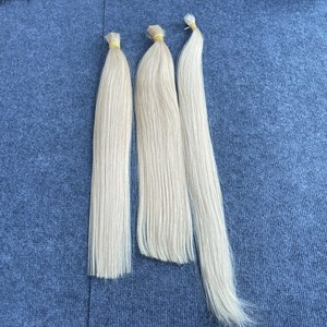 CDYHAIRVN Extensiones de Cabello Liso Sedoso 613, Cabello Humano Virgen Vietnamita con Cutícula Alineada, Cabello Liso Extremo sin Procesar - Product Image 3