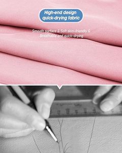 Short de bain unisexe d'été en tissu tissé uni anti-UV à taille élastique séchage rapide - Product Image 4