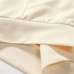 Sweat-shirt à capuche pour homme avec demi-fermeture éclair, design élégant, 100% coton, molleton épais, broderie, vêtements personnalisés écologiques - Product Image 4