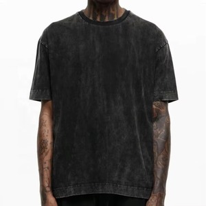 ผู้ผลิตเสื้อยืดแบบ Acid Wash สำหรับแบรนด์แฟชั่นค้าปลีก พร้อมบริการติดฉลากตามสั่ง ขายส่งและจัดหาจำนวนมาก - Product Image 3