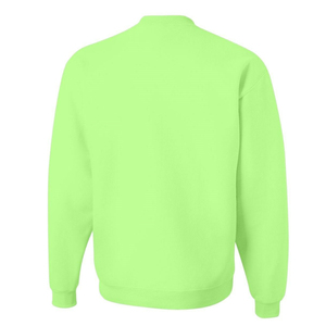Sweat-shirt à col rond 100 % coton épais pour homme, grande taille, imprimé uni, doublé, très demandé - Product Image 2
