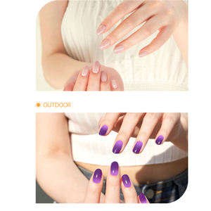 [SILKY SEOUL] Bandelettes de vernis gel semi-durcies coréennes de qualité supérieure, design tendance, qualité salon, longue tenue, manucure - Product Image 1
