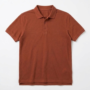 เสื้อโปโลผู้ชายพรีเมียม ผ้าฝ้าย 220 GSM ระบายอากาศได้ดี ทรงปกติ กระดุม 3 เม็ด แขนสั้น สวมใส่สบาย เหมาะสำหรับธุรกิจและลำลอง - Product Image 4