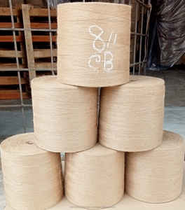 JF Hilo de Yute 100% Ecológico, Natural, de Alta Calidad, 8Lbs/1Ply, Texturizado, 100% Tossa, Duradero, Antibacteriano, para Tejer a Mano - Product Image 4