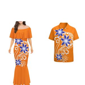 Diseño Popular, Nuevas Llegadas, Ropa de Pareja, 2 Piezas, Camisas Estampadas de Manga Larga, Vestido Elegante Informal - Product Image 3