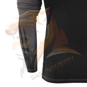เสื้อรัดกล้ามเนื้อ MMA คุณภาพสูงสำหรับผู้ชาย - ระบายอากาศได้ดี แห้งเร็ว สำหรับฝึกซ้อมต่อสู้ ราคาสมเหตุสมผล - Product Image 4