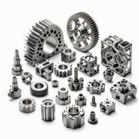 Service de tournage CNC sur mesure pour arbre d'engrenage en laiton et acier inoxydable, pièces de transmission métalliques usinées CNC non standard