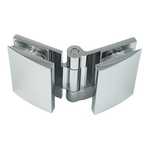 Charnière de porte en verre en laiton moderne à 135 degrés - Product Image 1