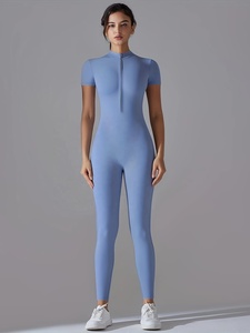 Mono Deportivo Elástico, Duradero, Transpirable y a la Moda, con Cierre, de Alta Calidad, Corte Ajustado - Product Image 1