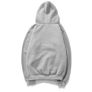 เสื้อฮู้ดดี้ผู้ชายแบบสวมหัว ผ้าคอตตอนผสม ทรงโอเวอร์ไซส์ ออกแบบเองได้ พร้อมปักโลโก้แบรนด์ส่วนตัว - Product Image 1