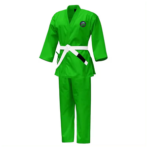 Karate Uniform with <b>Belt</b> Breathable Light Weight <b>Elastic</b> Training Suit Custom Made 100% Cotton Unisex Adult High Quality - Product Image 2