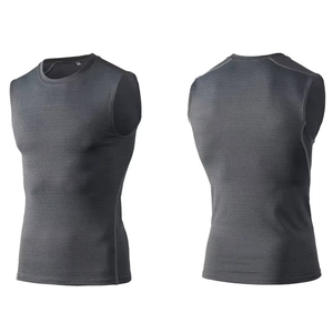 Últimas Camisetas de Tirantes para Hombre, Lisas, Deportivas, de Secado Rápido, Transpirables, Ecológicas, 100% Poliéster, de Alta Calidad, al por Mayor - Product Image 5