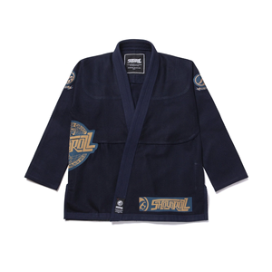 Último Modelo Shoyorol Black Batch 95 BJJ Gi Kimono Brasileño de Jiu-Jitsu, Uniforme de Artes Marciales Cómodo y de Corte Holgado CP-BJJ-28 - Product Image 1