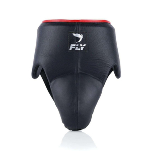 Set de Boxeo Personalizado en Cuero Genuino Negro y Rojo, Nuevo, Profesional, de Alta Calidad, para Entrenamiento de Kickboxing y Fly Boxing - Product Image 5