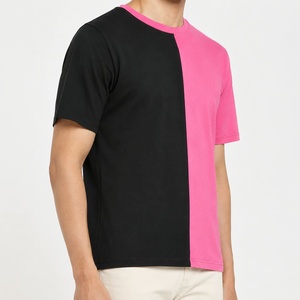 Camiseta de Manga Corta para Hombre, Cuello Redondo, Color Rojo, Blanco y Amarillo, Algodón, Serigrafía en la Parte Delantera, Corte Regular, Informal, Ligera - Product Image 2