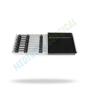 Inserto para Disecación con Tapete para 10 Instrumentos, Bandeja para Instrumentos Quirúrgicos, Organizador de Esterilización para Neurocirugía y Columna Vertebral - Product Image 4