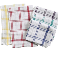 Serviettes en gaze de coton doux absorbantes pour cuisine et salle blanche – Design moderne – Serviette à main