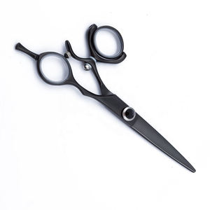 Ciseaux de coiffure professionnels en acier inoxydable avec poignée pivotante, lame de rasoir, qualité supérieure A+ - Product Image 2