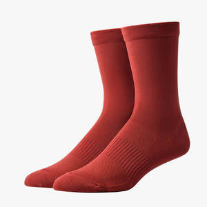 Chaussettes habillées classiques en coton de haute qualité pour hommes, couleur unie, séchage rapide, avec logo sous le pied, pour gentlemen - Product Image 5